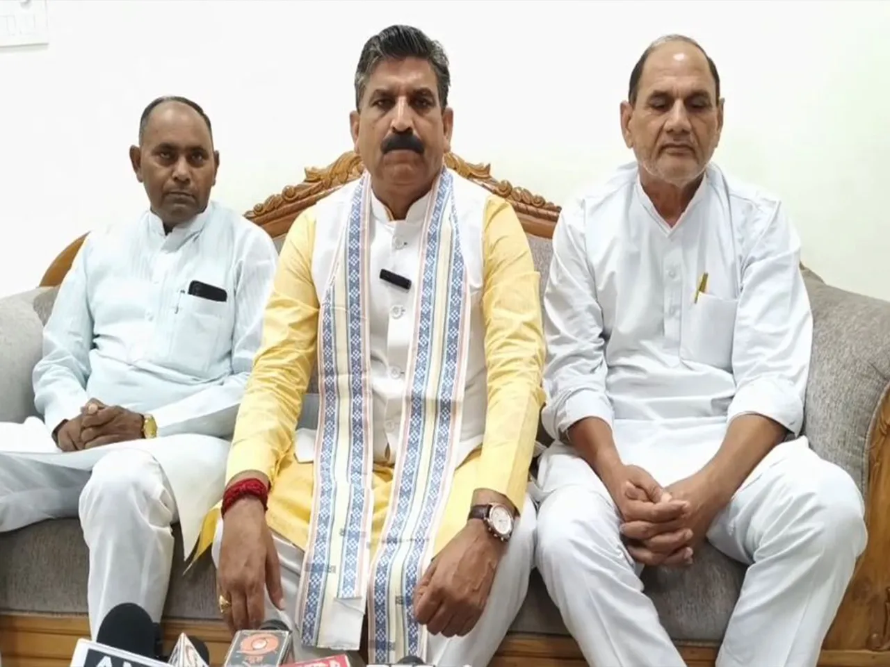 Haryana Minister of State for Social Justice and Empowerment Krishan Kumar Bedi (Photo/ANI)