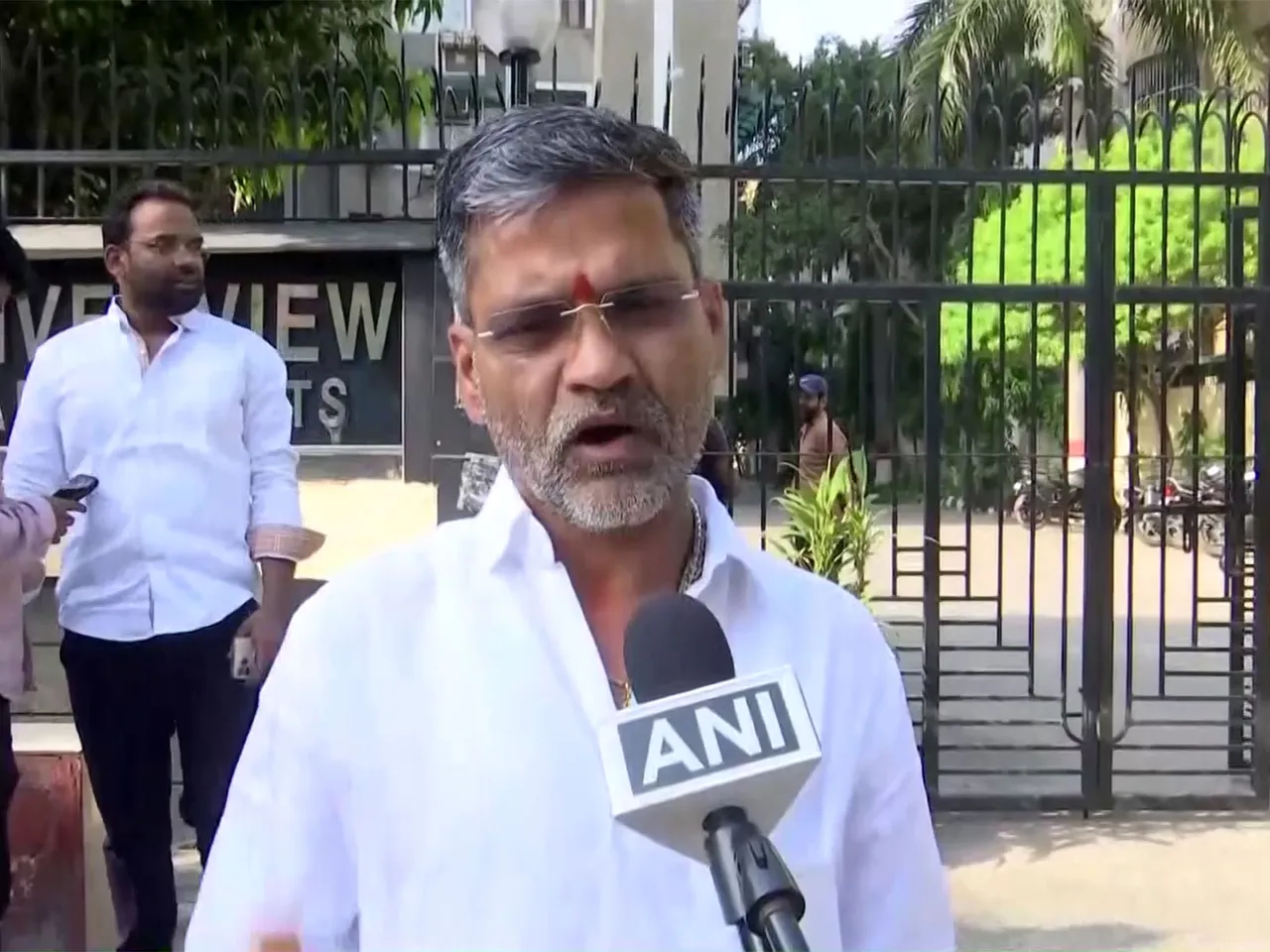 NCP –SCP leader Nilesh Lanke (Photo/ANI)