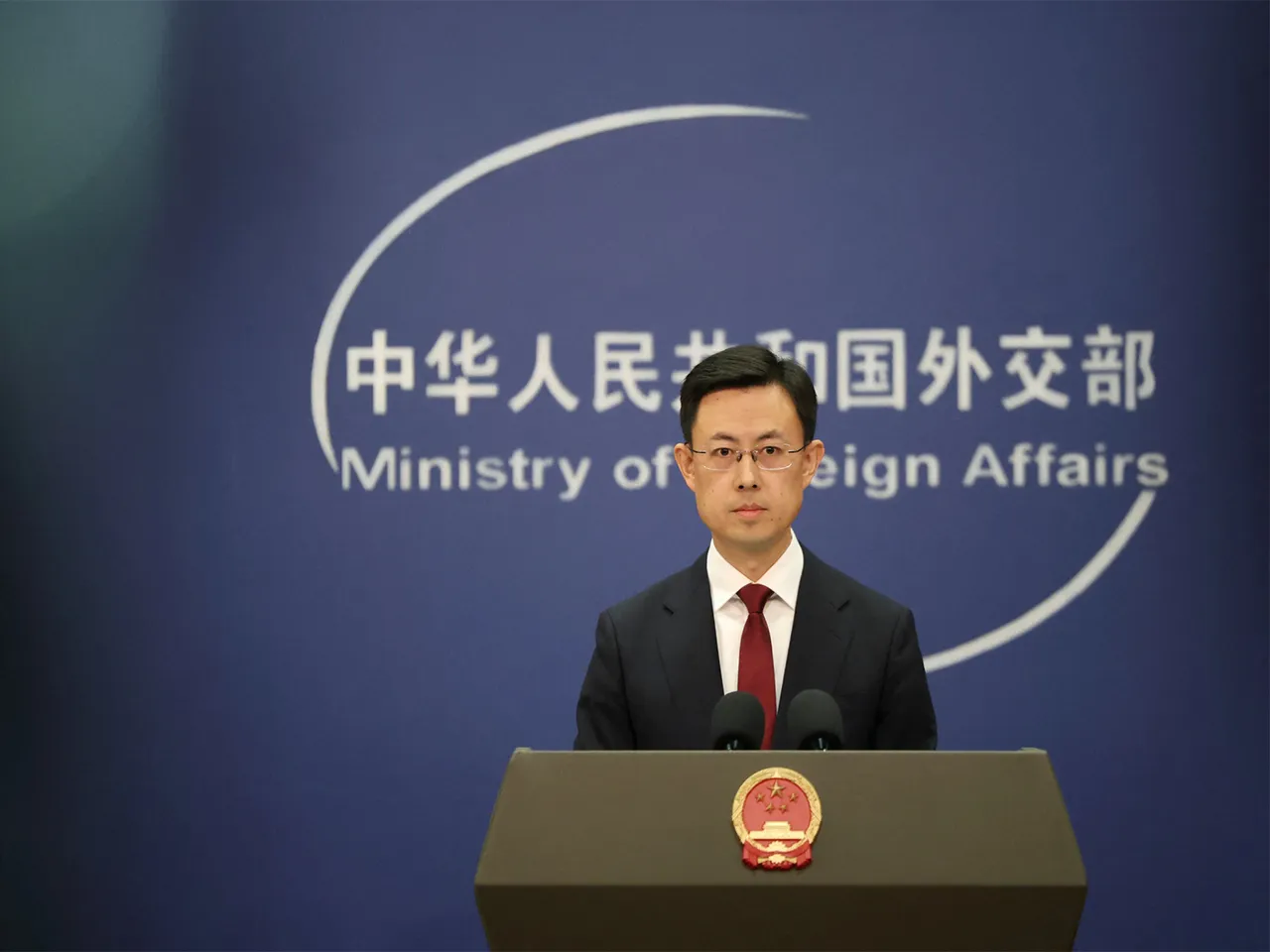 Chinese Foreign Ministry spokesperson Guo Jiakun in Beijing