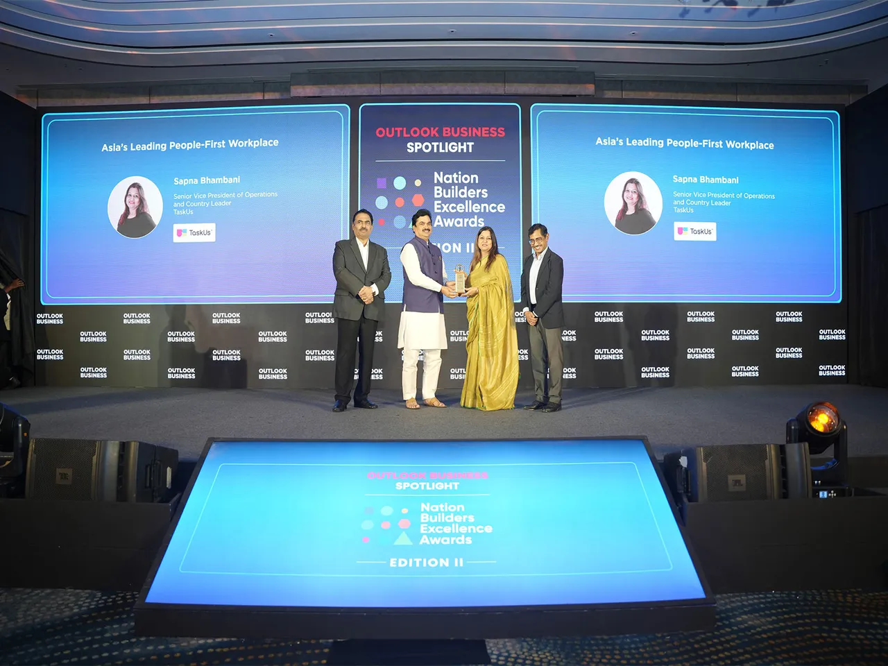 TaskUs Honored with Dual Recognition at the 2nd Edition of the ‘Outlook Business Spotlight Nation Builders Excellence Awards 2025'