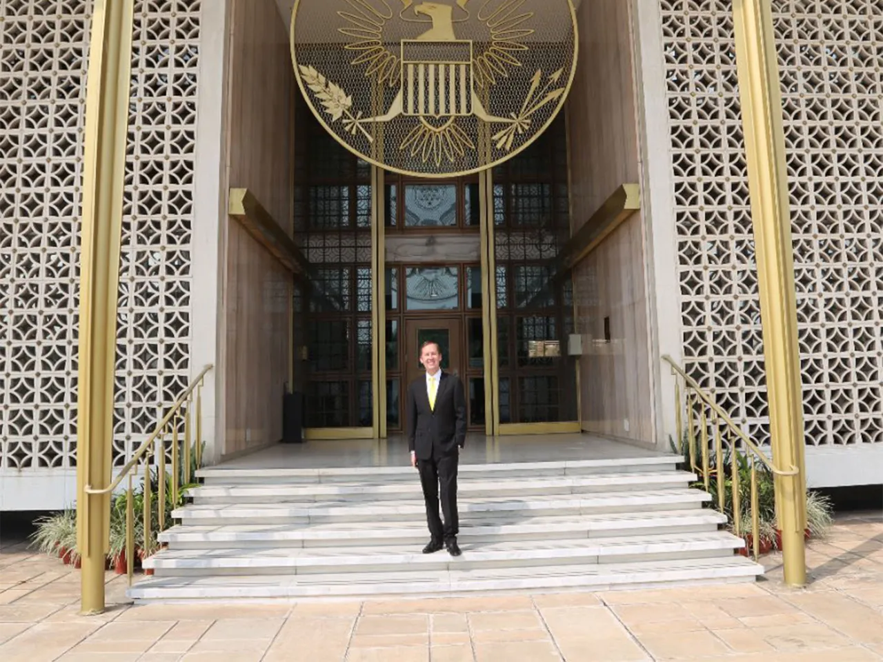 US Ambassador-designate Sergio Gor at US Embassy in Delhi (Photo/X@USAndIndia)