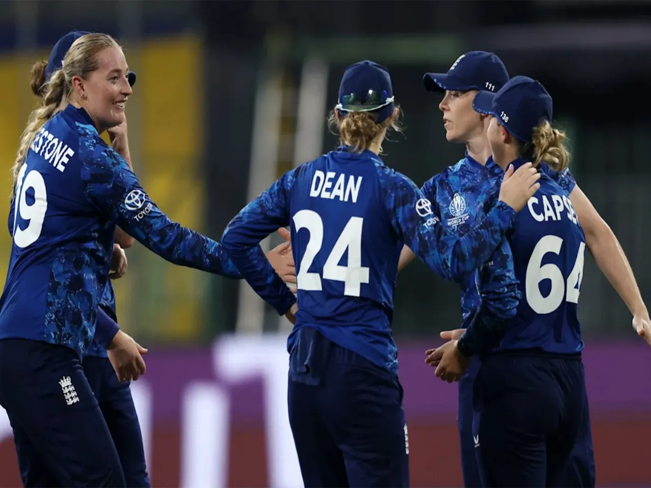 England women's team (Photo: ICC)