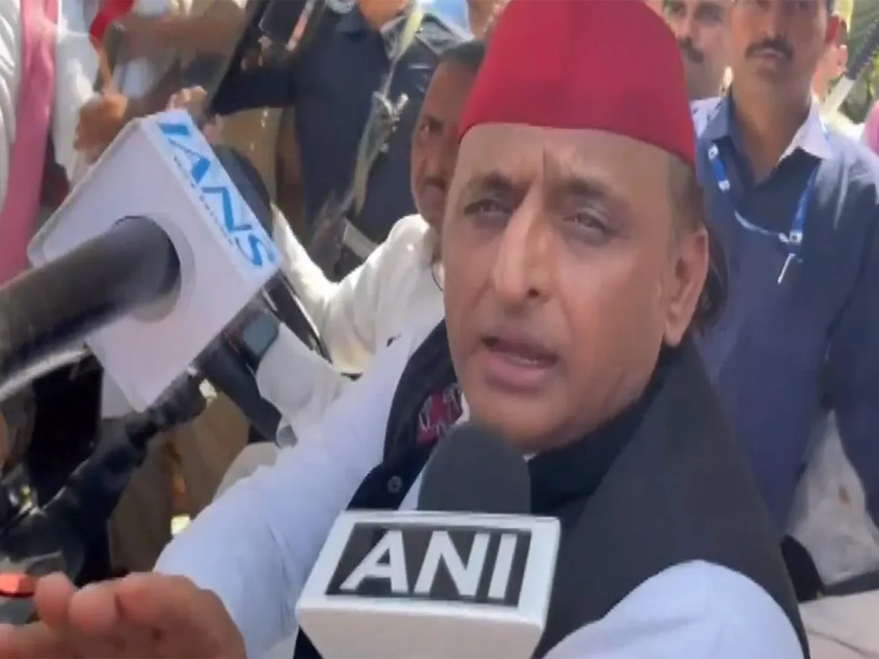 Samajwadi Party (SP) chief Akhilesh Yadav (Photo/ANI)