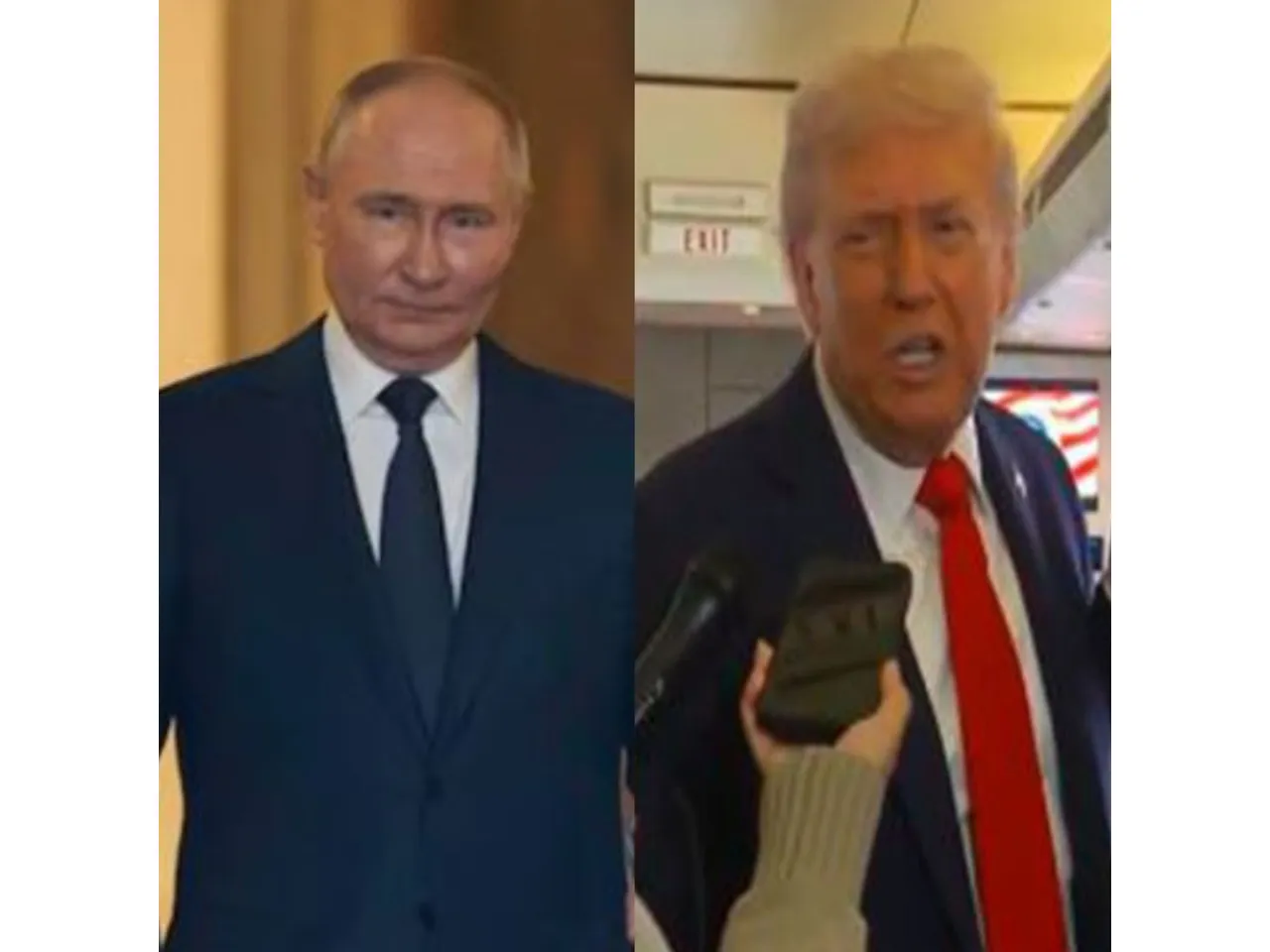 US President Donald Trump and Russian President Vladimir Putin (Photos/Reuters)