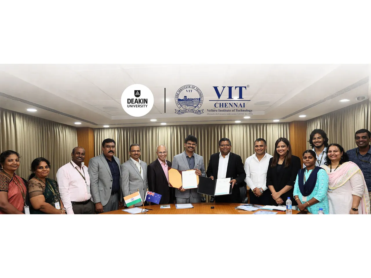 Deakin University and VIT make key announcement