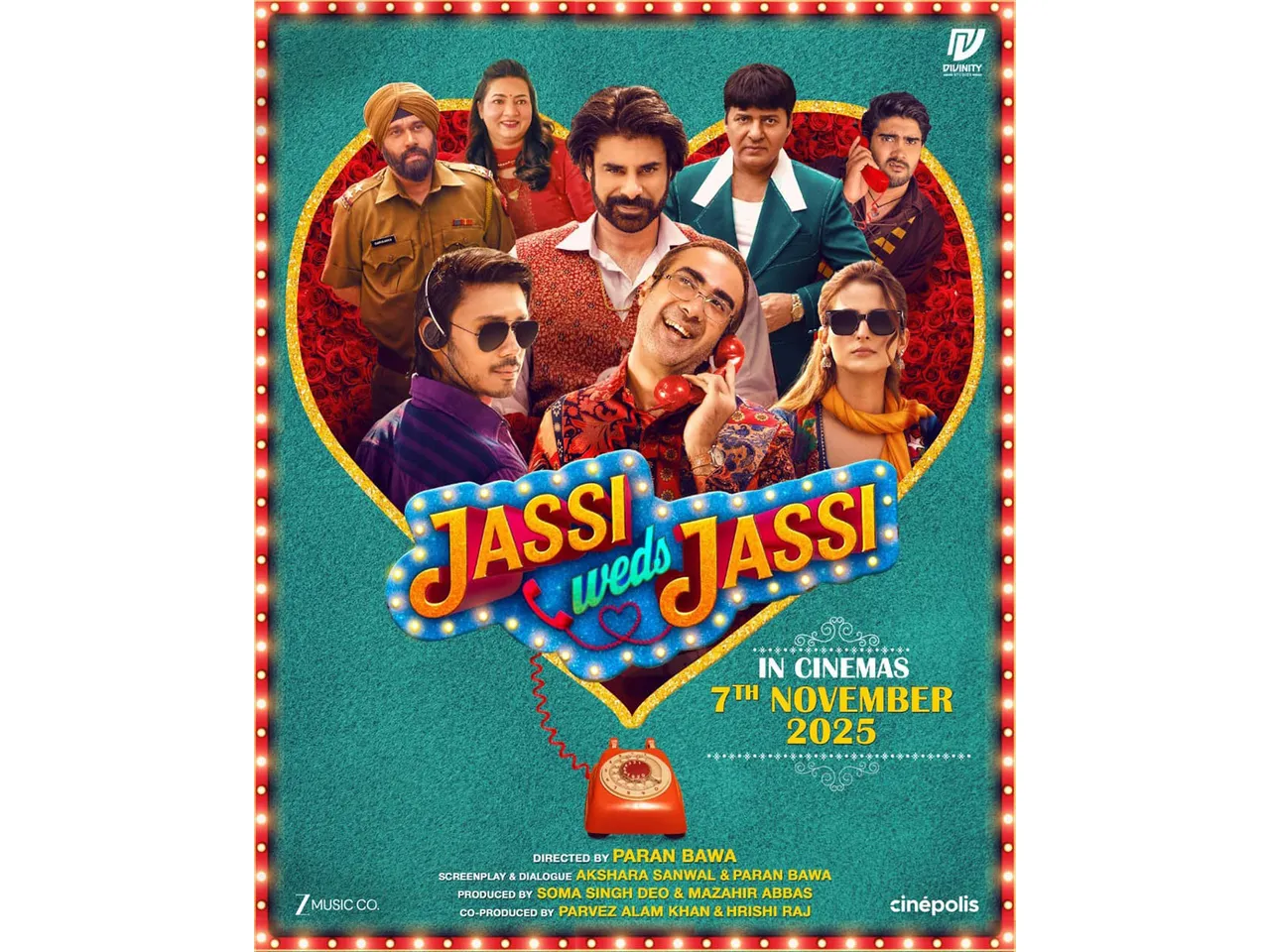 Many Jassis, One Shaadi, and Unlimited Masti!” – Motion Poster of Jassi Weds Jassi Promises a crazy, fun ride in cinemas This November 7th