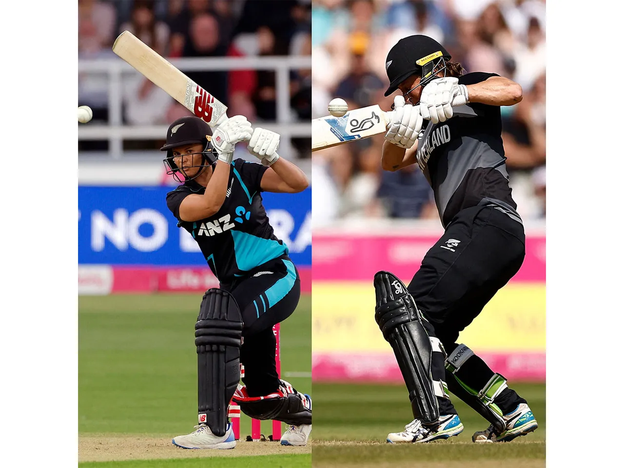 Suzie Bates and Sophie Devine. (Photo: Reuters)