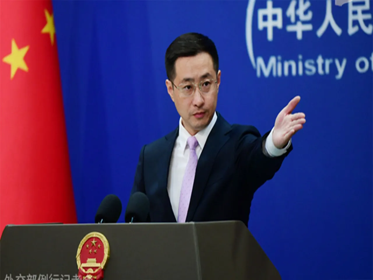 China’s Foreign Ministry Spokesperson Lin Jian (Image: X/@MFA_China)
