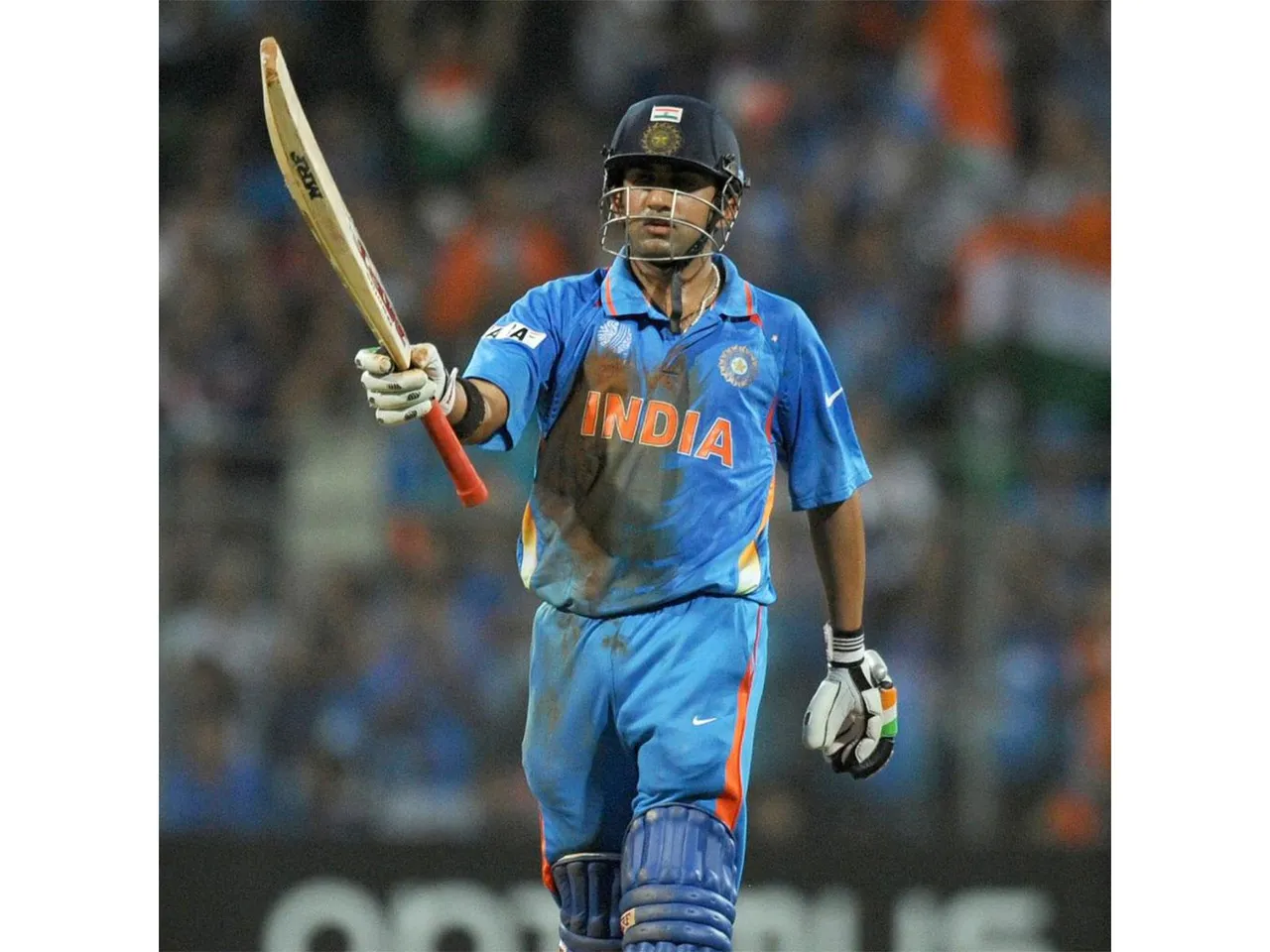 Gautam Gambhir. (Photo: @CricketWorldCup X)