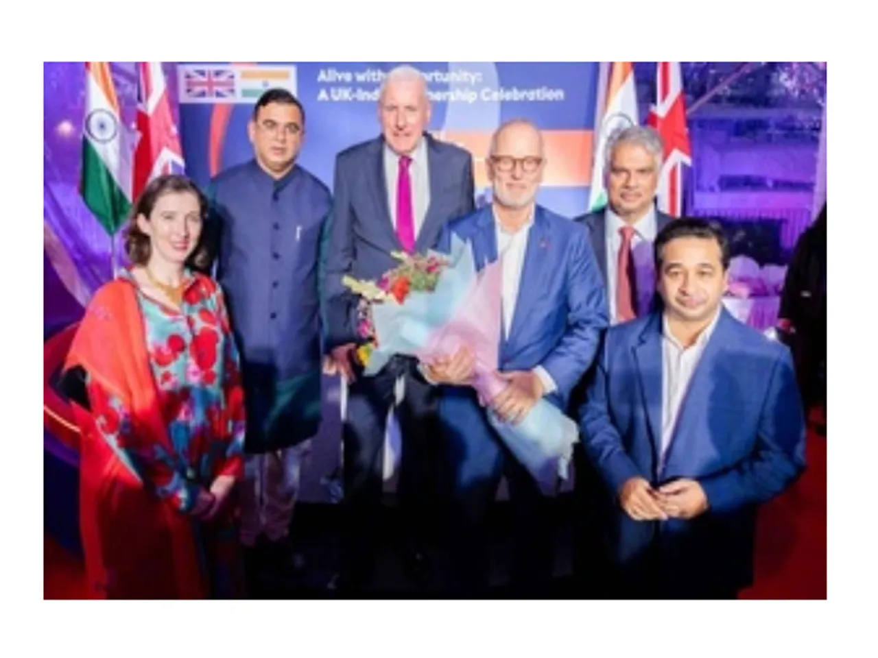 UK and India leaders attend the ‘Alive with Opportunity’ trade and defence showcase aboard HMS Richmond at Mumbai Port. (Image Source: British Deputy High Commission Mumbai)