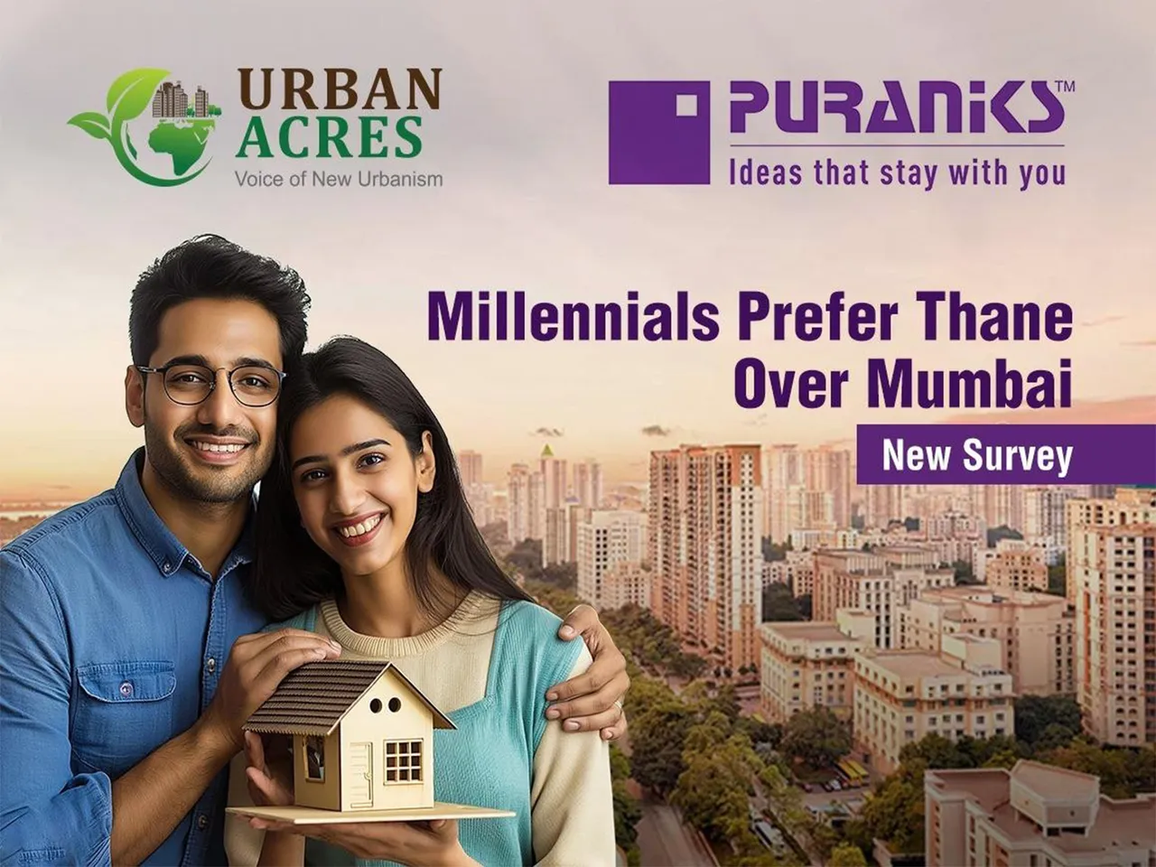 Millennials Drive Majority Of Thane’s Home Registrations In 2025: Urban Acres Survey