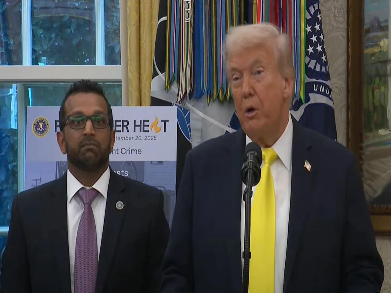 US President Donald Trump addresses a joint press conference at the Oval Office (Image Source: The White House/YouTube)