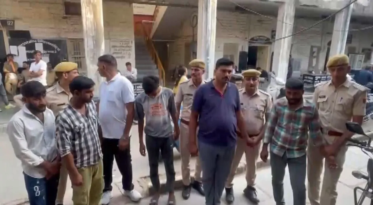 Police have arrested five people (Photo/ANI)