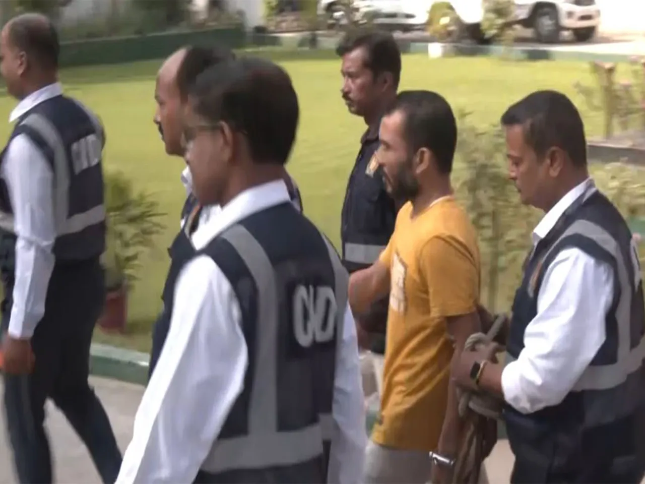 Alleged accused being taken to court (ANI)