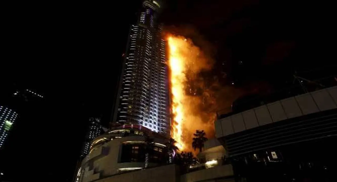 Dubai probes cause of massive New Year's Eve hotel fire