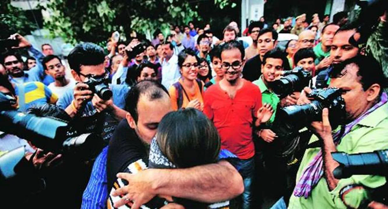 Hanuman Sena workers clash with Kiss Street organisers; 31 held