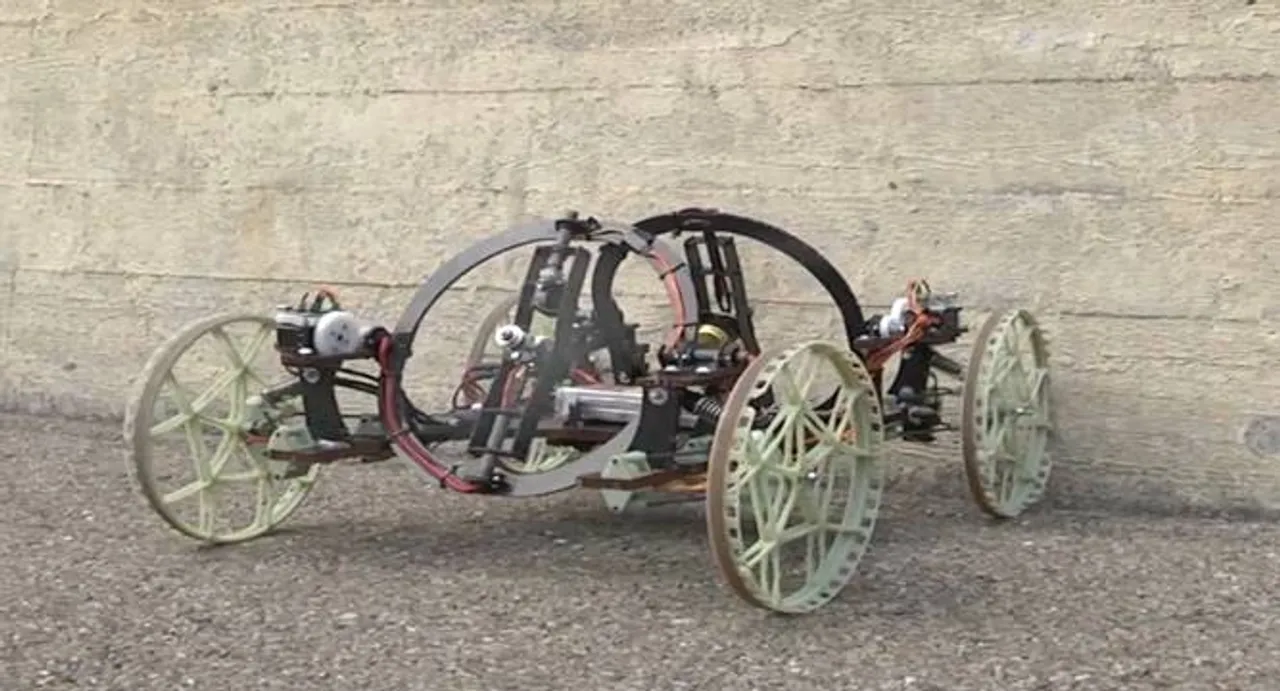 New lightweight robot can climb walls!