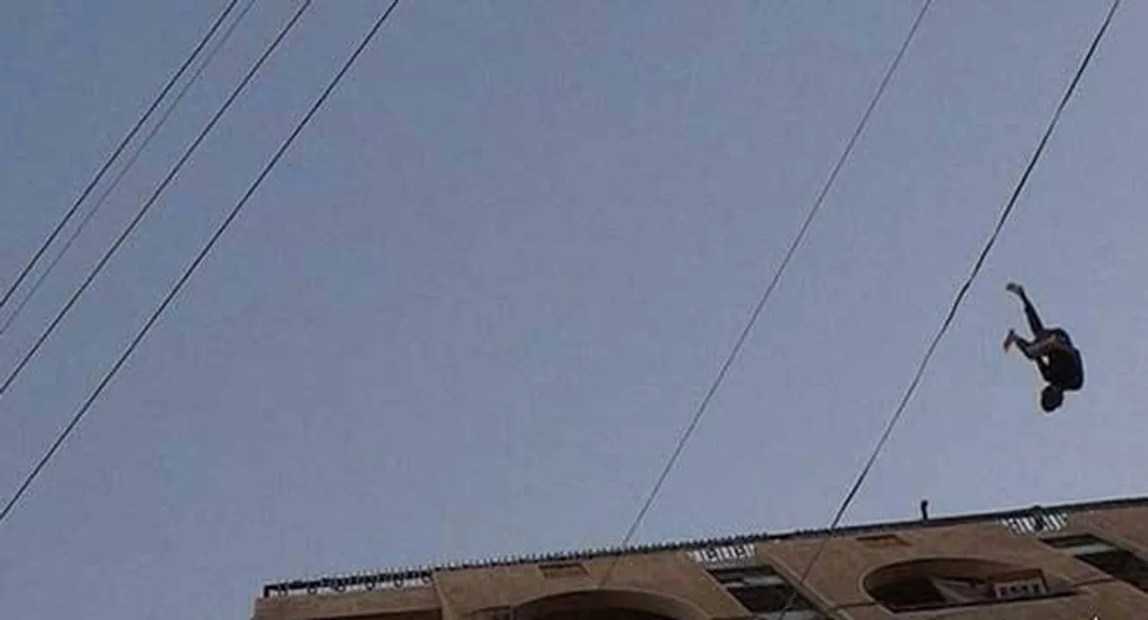 ISIS throws teen off building for being gay!