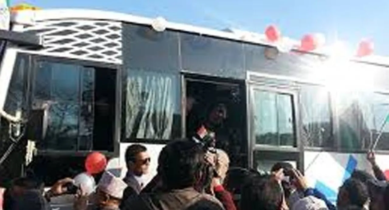 After 27 years, friendship bus service begins between India and Nepal
