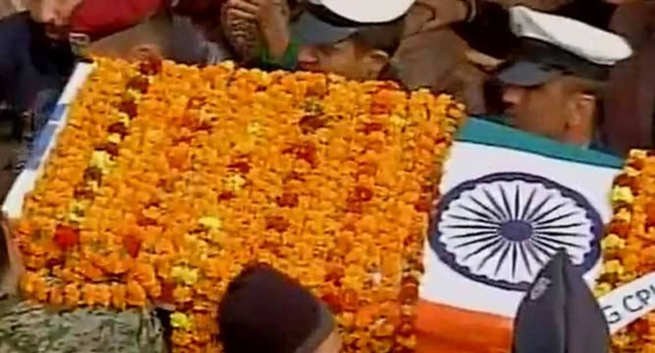 Nation pays tribute to Pathankot martyrs Lt Col Niranjan, Commando Gursevak
