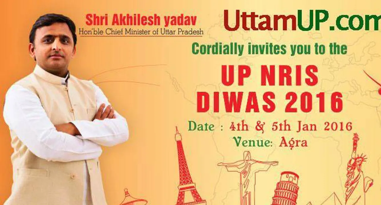 BJP slams SP government for holding â€˜Pravasi Diwasâ€™