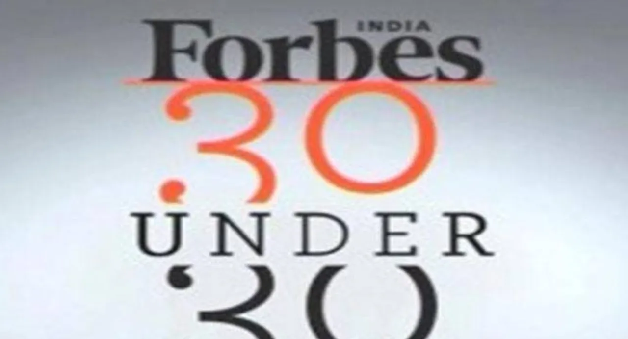 45 Indians in Forbes list of achievers under the age of 30