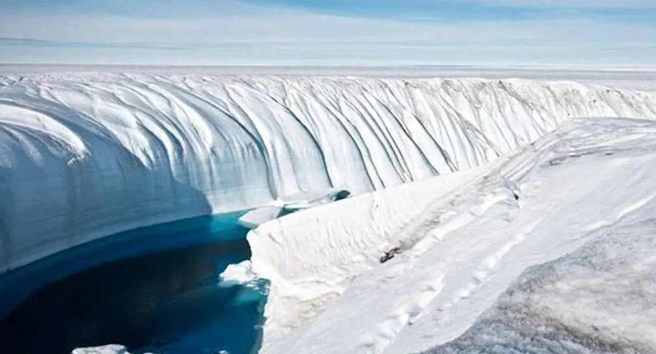 Climate change altering Greenland ice sheet