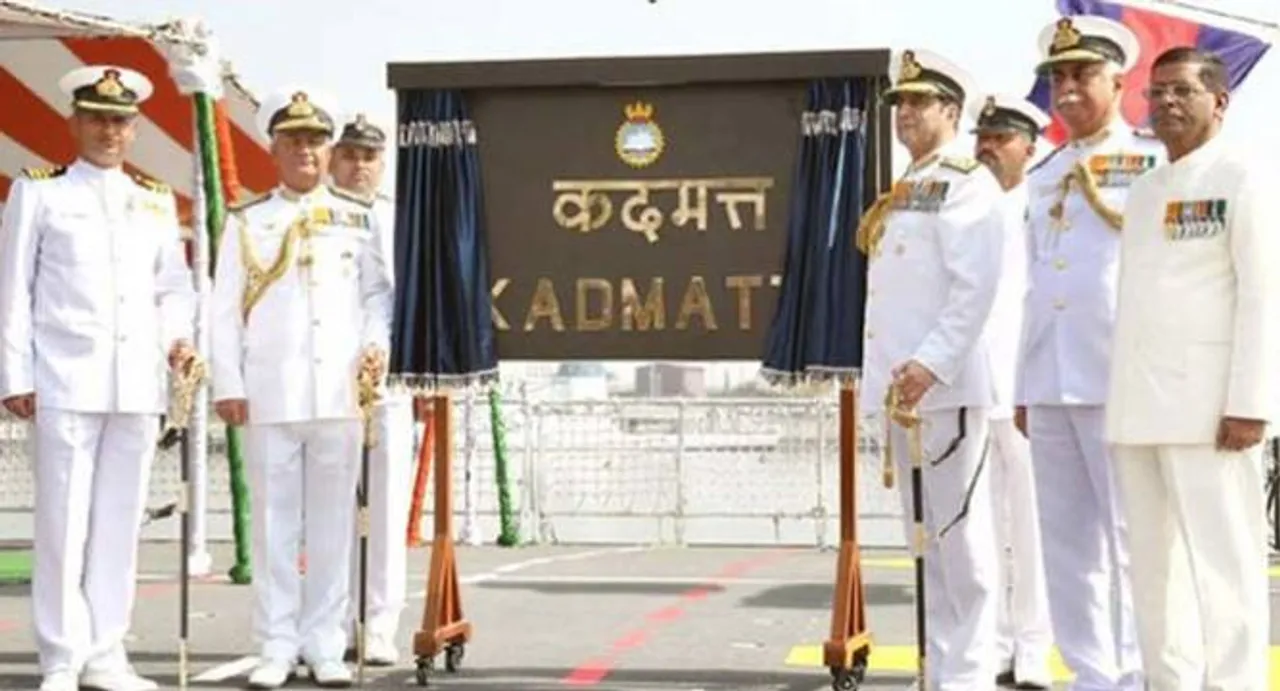 Another milestone for Navy? INS Kadmatt commissioned 