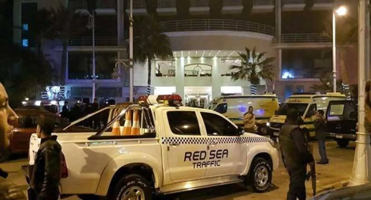 Terrorists attack foreign tourists in Egypt hotel