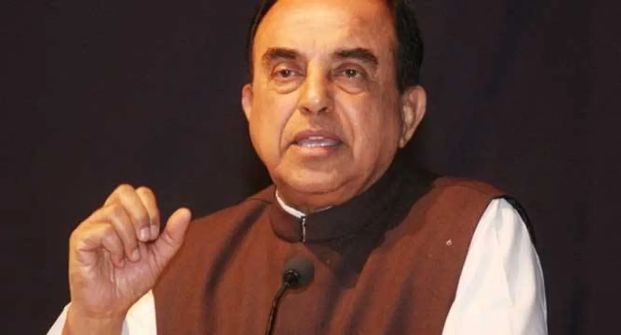 Swamy kicks off Ram Mandir seminar at DU amid protests