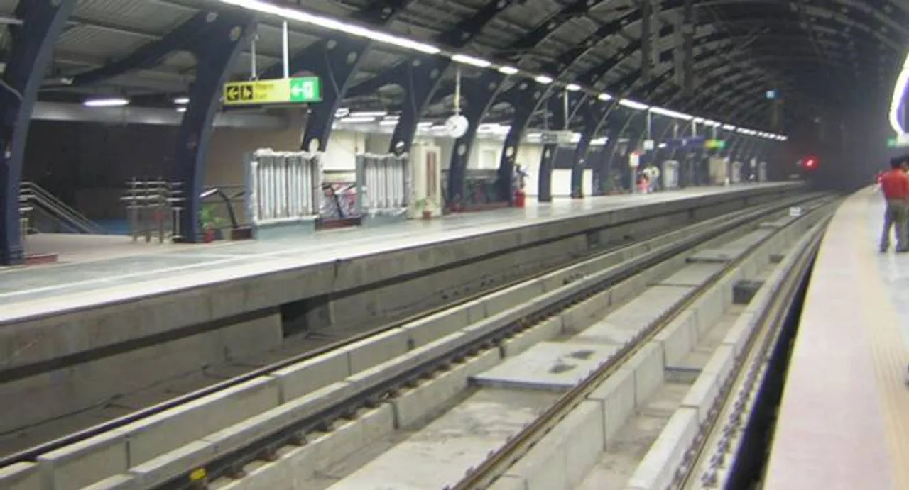 New born baby girl abandoned at Tagore Garden Metro Station