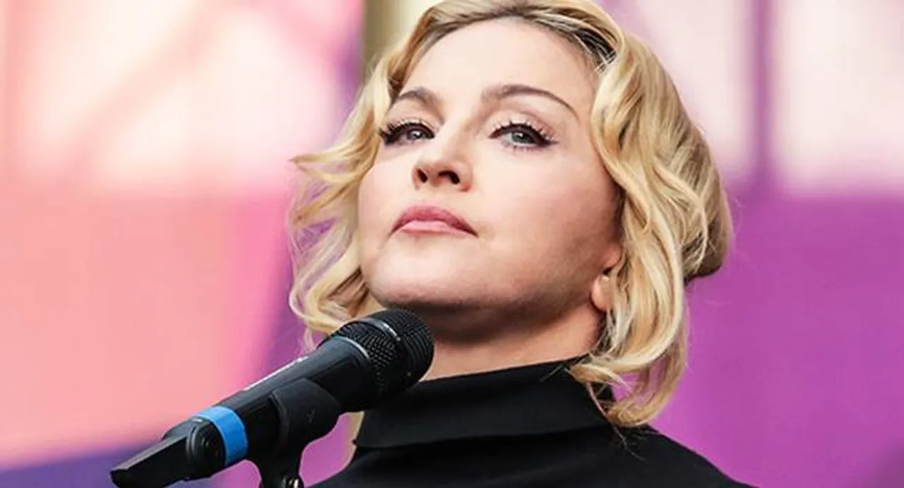 Madonna addresses 'challenging times' in emotional speech 