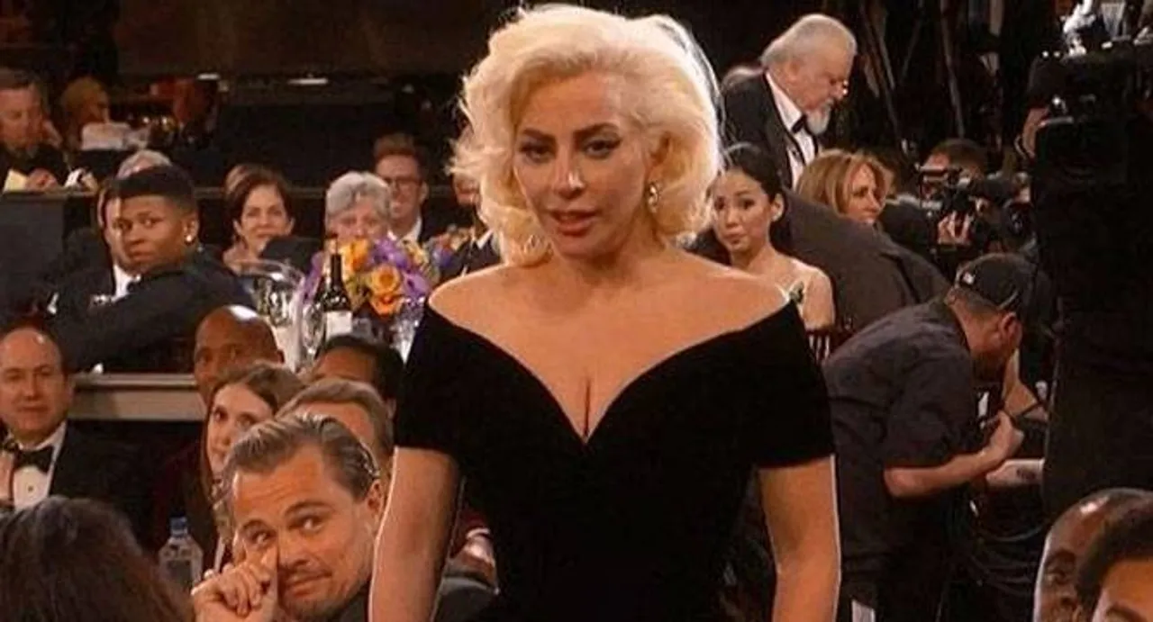 Golden Globes: DiCaprio's eye-roll at Gaga goes viral