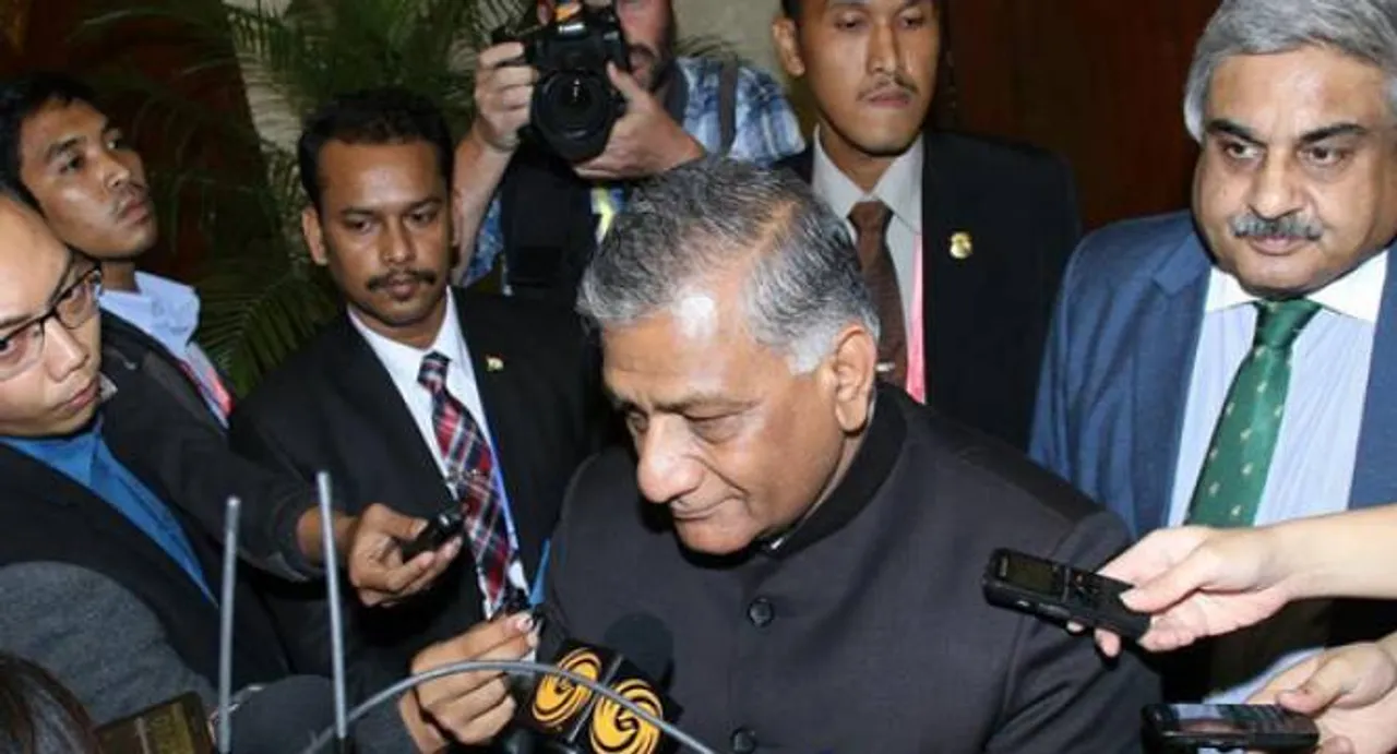 Tewari has cast doubts on army's integrity: VK Singh