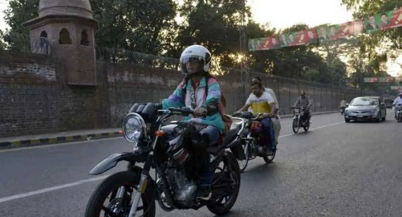 4 wheels good, 2 wheels better for Pakistan's female motorists