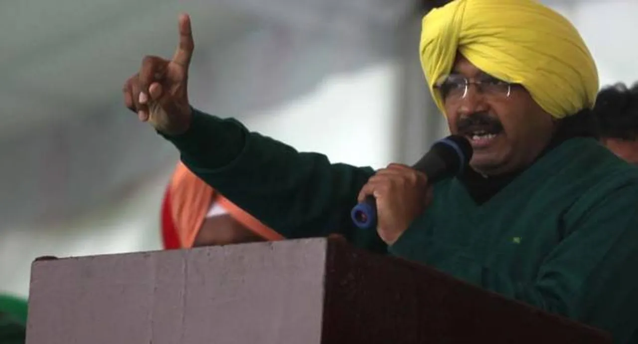 Kejriwal sounds poll bugle in Punjab, hits out at SAD, Cong
