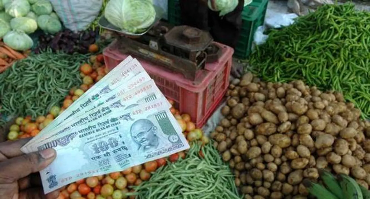 Inflation rises to (-)0.73% in Dec on costlier food items