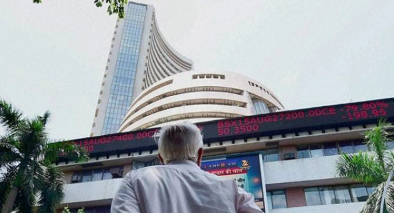 Sensex back in red, trips 81 pts despite stellar Infosys nos