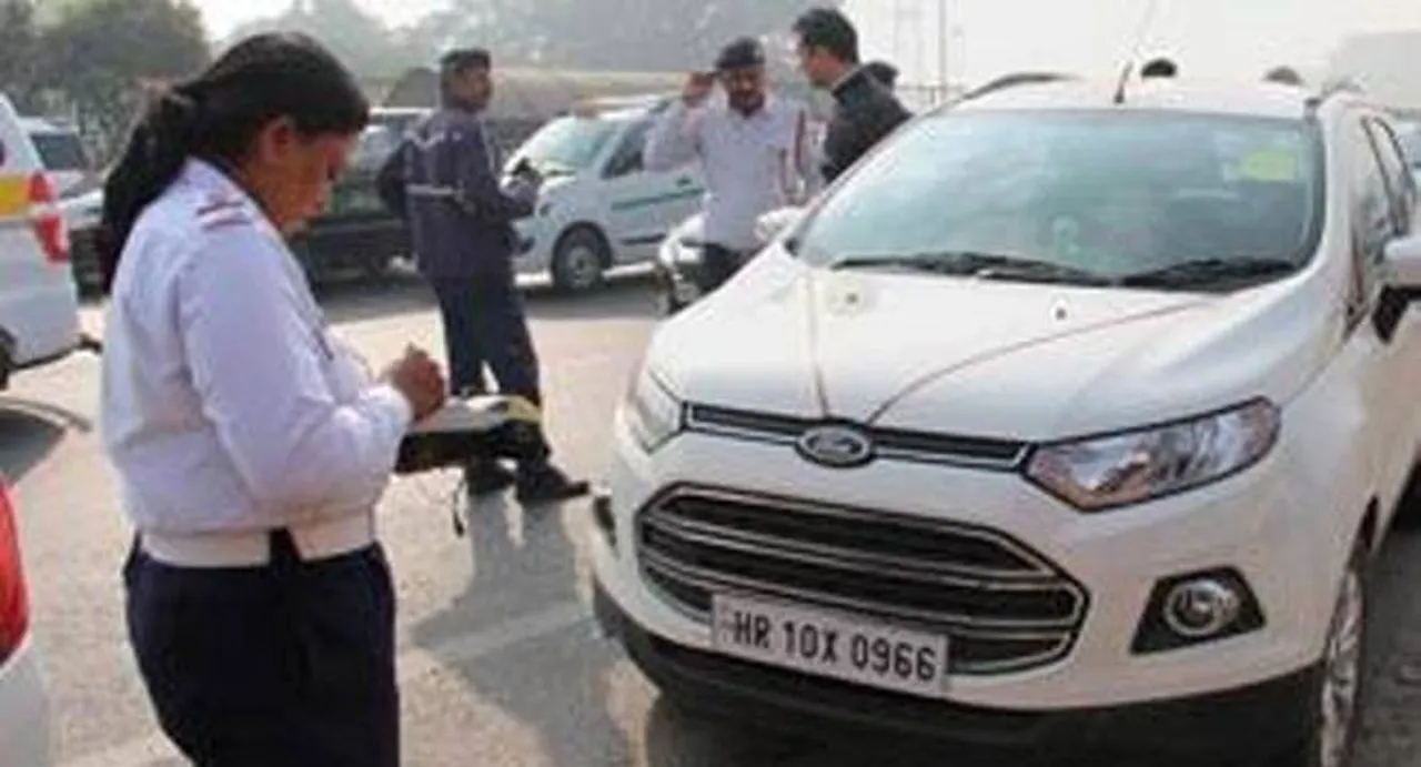 Odd-even scheme: Delhi govt collects over Rs 2 cr from fine
