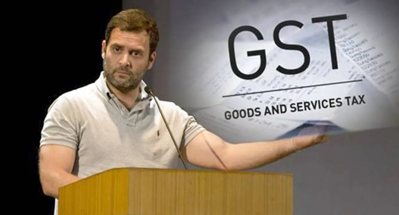 Pass GST bill in 15 minutes on Congress terms, says Rahul Gandhi