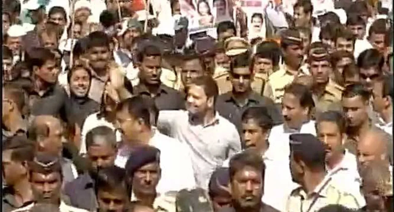 Rahul's padyatra over power tariff hike evokes good response