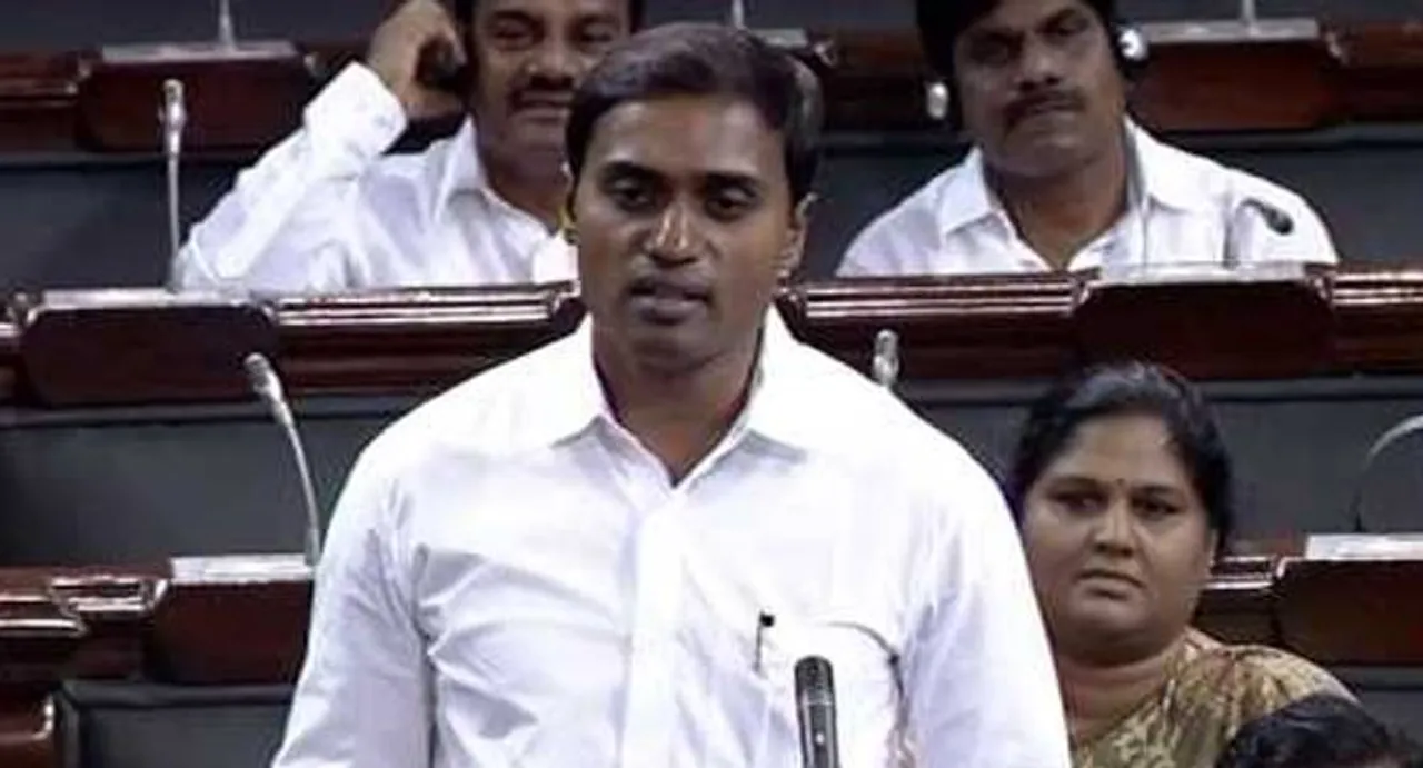 YSR MP P Mithun Reddy booked for assaulting AI official arrested