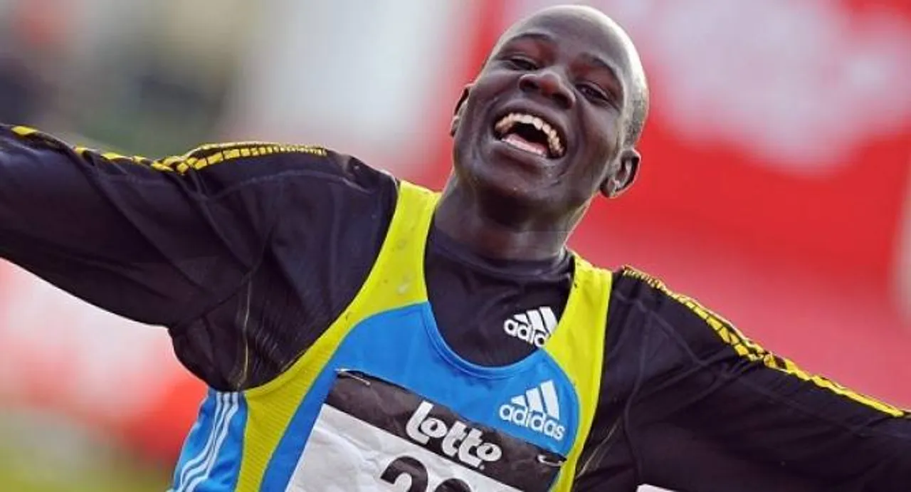 Pacemaker Kipketer wins marathon, sets new course record time