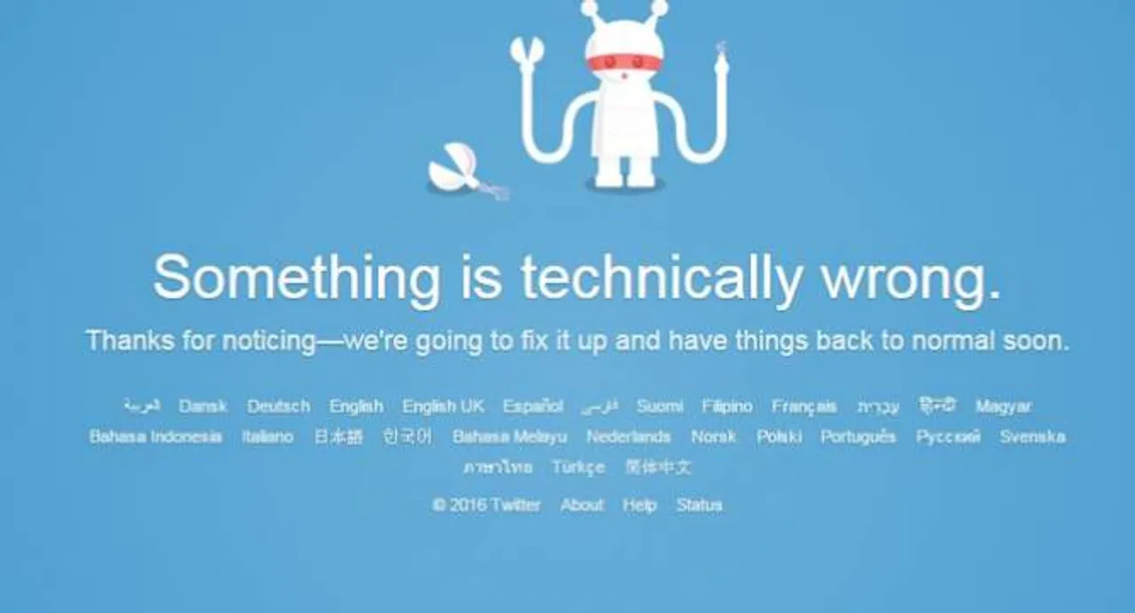 Twitter Down! Unable to open it, a technical fault is to be blamed