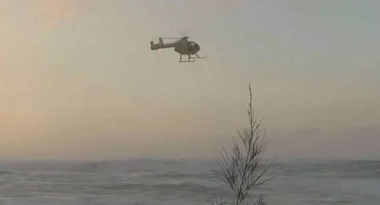 Search suspended for Marines missing after helicopters crash