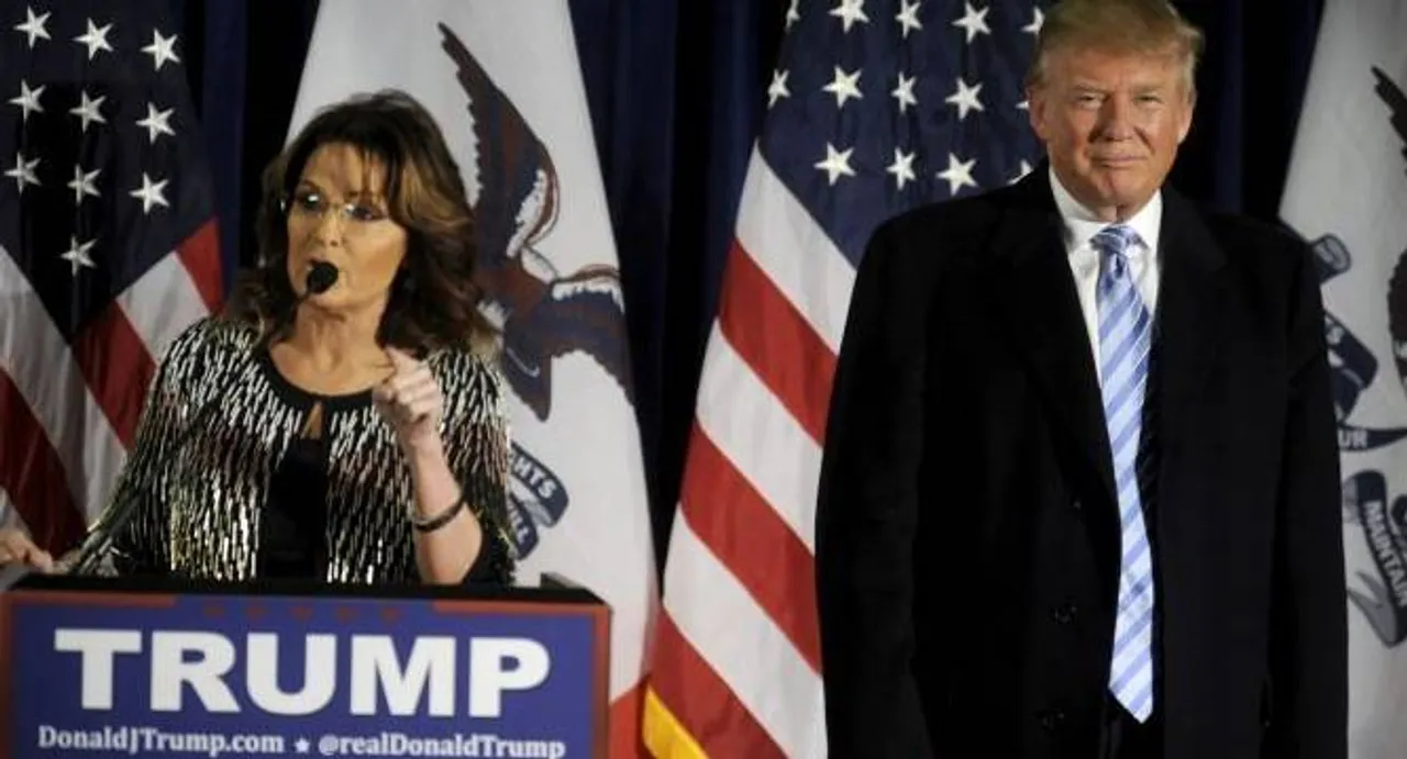 Sarah Palin endorses Trump as US President