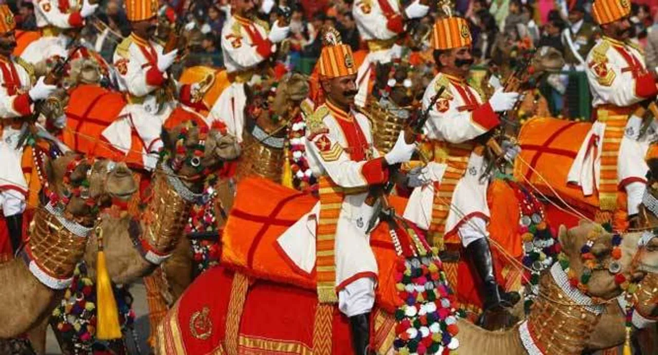 Tradition stays: BSF camel contingent to march in R-day parade