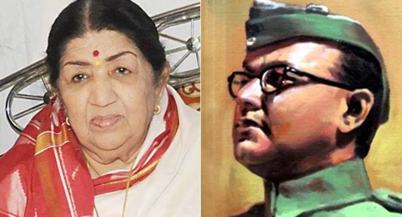 Lata Mangeshkar pays tribute to Netaji Subhas Chandra Bose