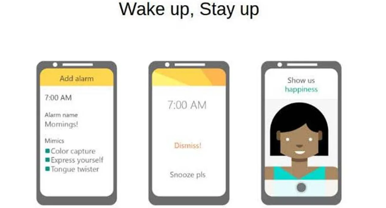 Now waking up in morning will be fun with Microsoft's Mimicker alarm app