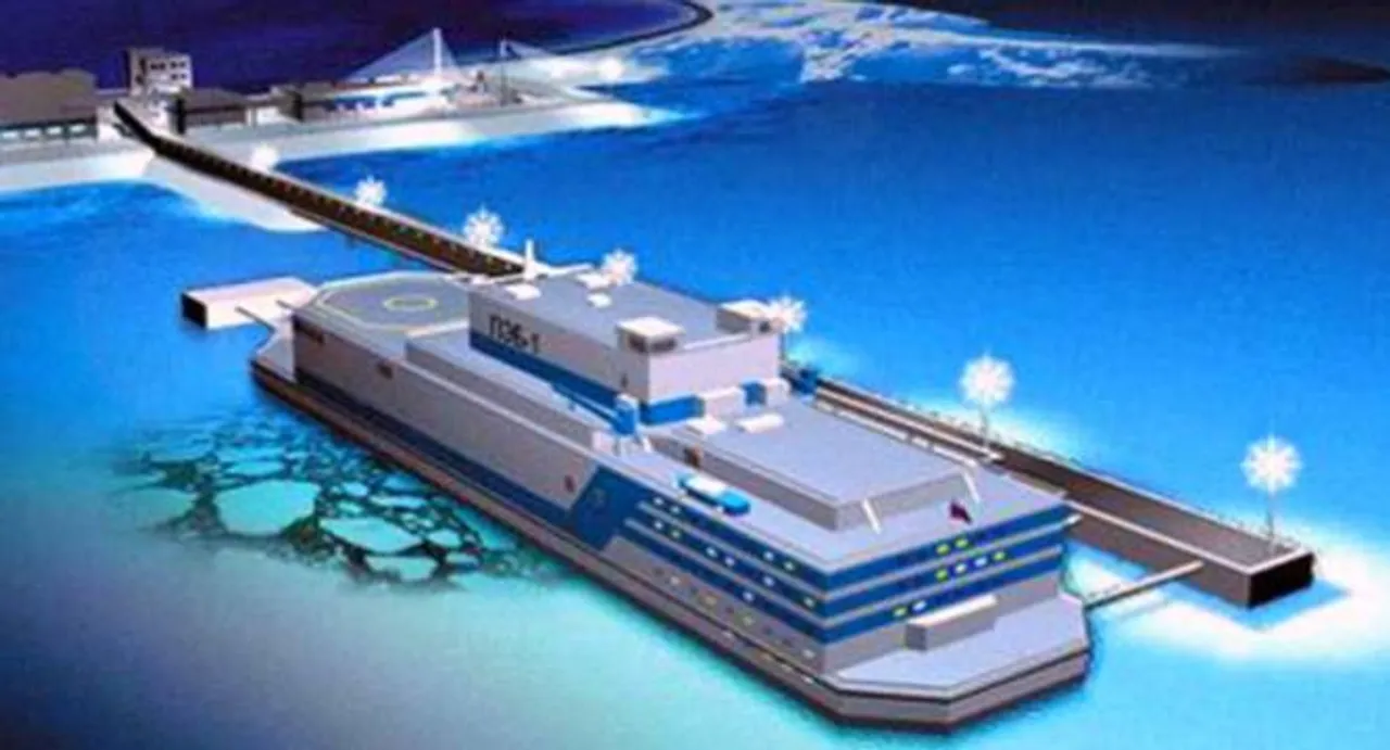 China planning to build a floating nuclear power station 